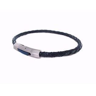 Frank rustfrit stål herrearmbånd