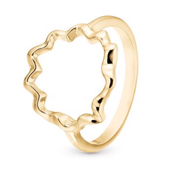 Køb model 2.26.B-55, Ring med links forgyldt sterling sølv  her hos Houmann.dk