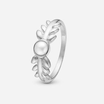 Christina Pearl & Nature ring – sølv