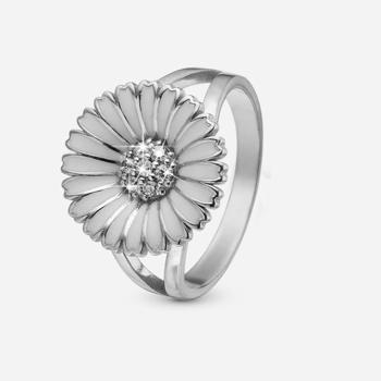 Christina Marguerite CZ ring – sølv