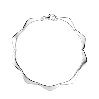 Armbånd i sterling sølv, 20 cm – Lund Copenhagen