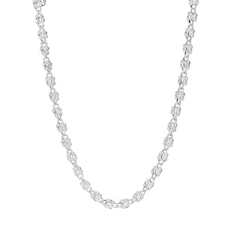 Armbånd med knude i sterling sølv, 45 cm – Lund Copenhagen