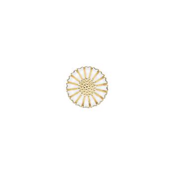 Halskæde med marguerit i forgyldt sterling sølv, 18 mm – Lund Copenhagen