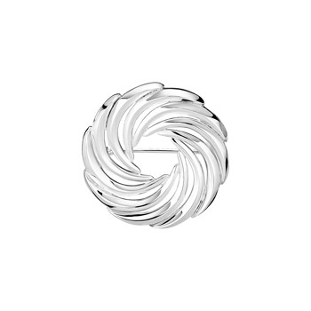Broche i sterling sølv, 34 mm – Lund Copenhagen