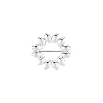 Broche i sterling sølv, 27 mm – Lund Copenhagen