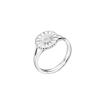 Ring med marguerit i sterling sølv, 11 mm – Lund Copenhagen