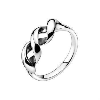 Ring i oxideret sterling sølv – Lund Copenhagen