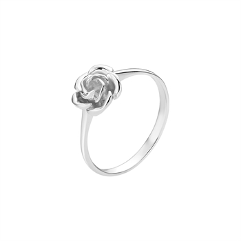 Ring i sterling sølv, 9x9 mm – Lund Copenhagen