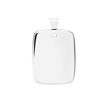 Vedhæng i sterling sølv, 15x19 mm – Lund Copenhagen