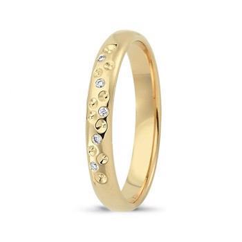 Nuran vielsesring i guld – A4118-14G-Dame