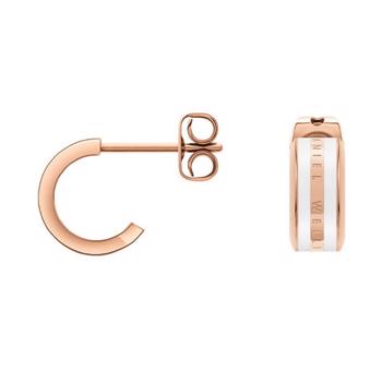 Daniel Wellington Emalie øreringe i rustfrit stål (316L)