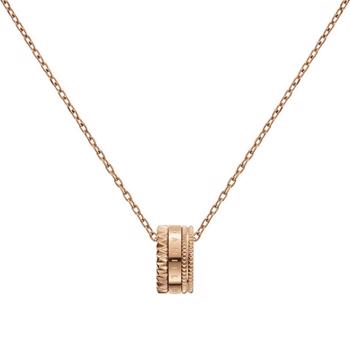 Daniel Wellington Elevation halskæde, rosaforgyldt