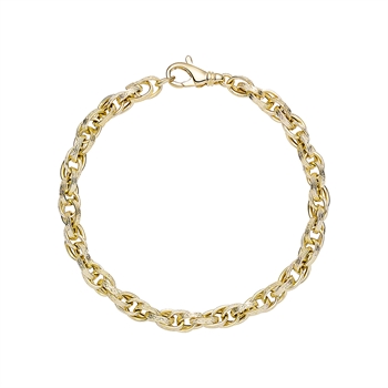 Armbånd i 8 karat guld, 19 cm – Lund Copenhagen