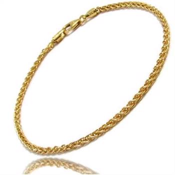 Hvede-14 kt guld