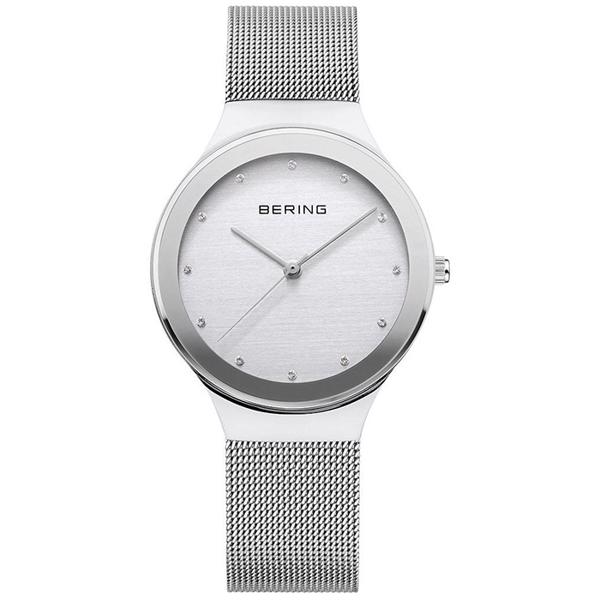 Bering 12934-000 dameur Classic med hvid urskive