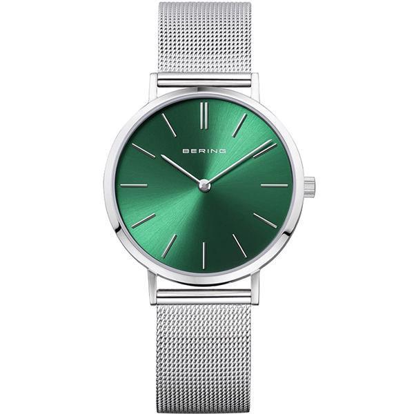 Bering 14134-008 dameur Classic med grøn urskive