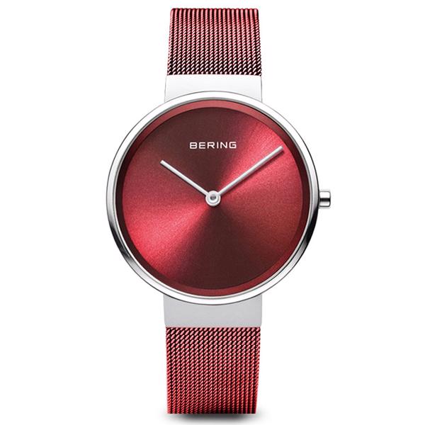 Bering 14531-303 dameur Classic med rød urskive