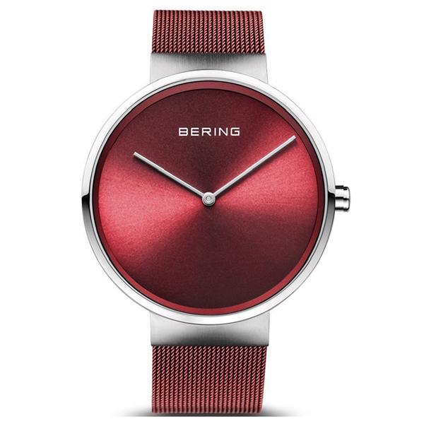 Bering 14539-303 dameur Classic med rød urskive