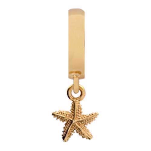 Forgyldt Starfish charm fra Christina køb det billigst hos Guldsmykket.dk her