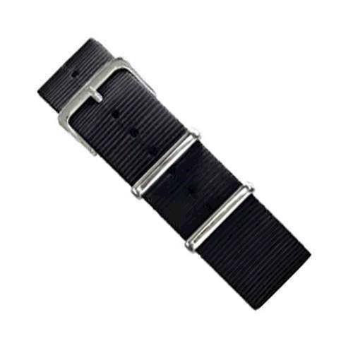 Nato rem i sort, 18-24 mm – urrem fra Houmann