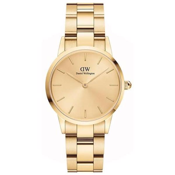 Daniel Wellington Iconic Link dameur med forgyldt stållænke