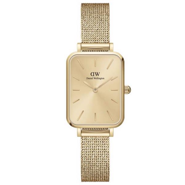 Daniel Wellington Quadro Unitone dameur med rustfri meshlænke