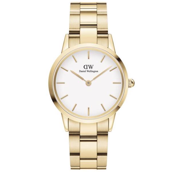 Daniel Wellington Iconic Link dameur med forgyldt stållænke