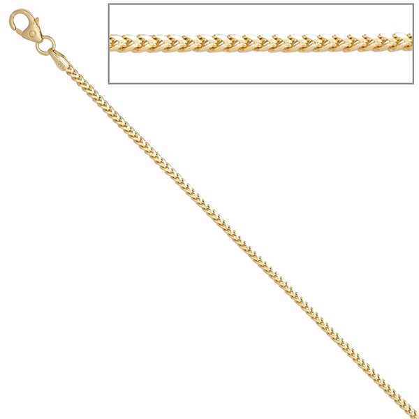 Bingo 14 kt guld armbånd, bredde 1,3 mm længde 18,5 cm