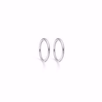Sølvørering - creol 11mm