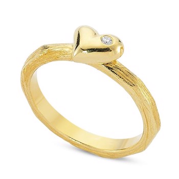 Nuran Nature ring i 14 karat rødguld – L1788-002-14RG