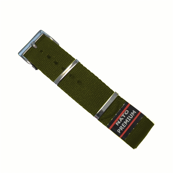 Nato Premium rem i grøn, 22 mm – urrem fra Houmann