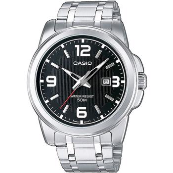 Casio Collection MTP-1314PD-1AVEF herreur i stål med lænke