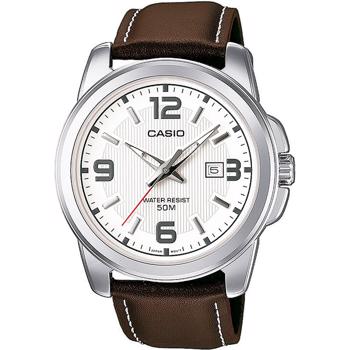 Casio Collection MTP-1314PL-7AVEF herreur i stål med lænke