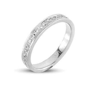 Coronet hvidgulds fingerring med 17 diamant ialt 0,17karat