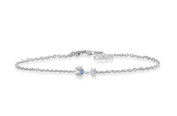Sølv armbånd - Water Lily