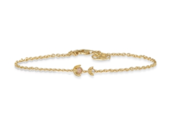 Forgyldt armbånd - Water Lily