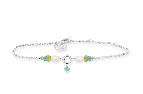 Sølv armbånd, peridot - Cordelia