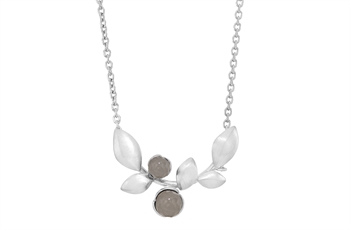 Rabinovich Elegant Touch collier i matteret sterling sølv