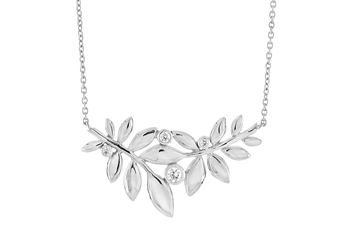 Rabinovich Misty Morning collier i sterling sølv med zirkonia