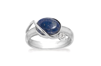 Sølv ring - Starry Night
