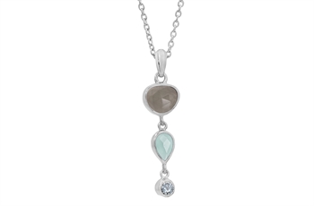 Sølv collier - Belvedere