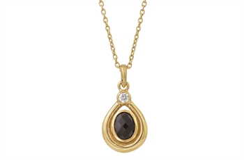 Forgyldt collier - Blushing