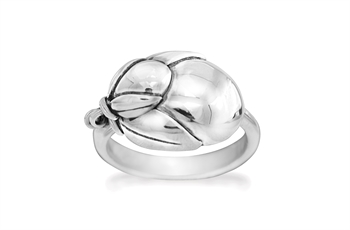 Rabinovich Flower Bud fingerring i sterling sølv med blomsterknop