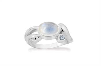Sølv ring - Sky