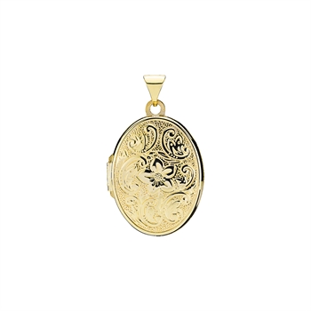 Vedhæng i 8 karat guld, 21x16 mm – Lund Copenhagen