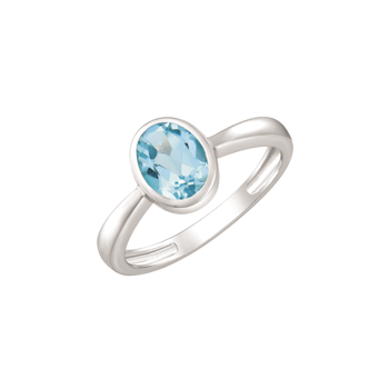 Ring i rhodineret sterling sølv – Støvring Design