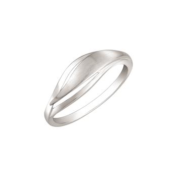 Ring i rhodineret sterling sølv – Støvring Design
