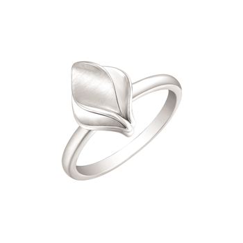 Ring i rhodineret sterling sølv – Støvring Design