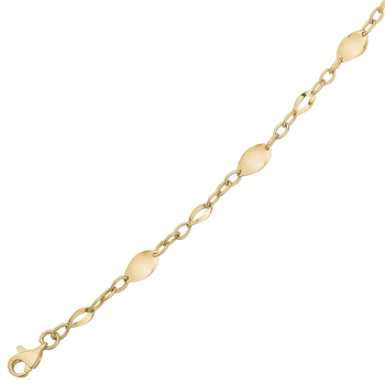 Armbånd i 14 karat guld – Støvring Design
