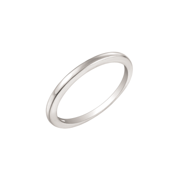 Ring i rhodineret sterling sølv – Støvring Design